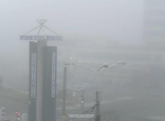Porturile maritime sunt ÎNCHISE din cauza CEŢII dense