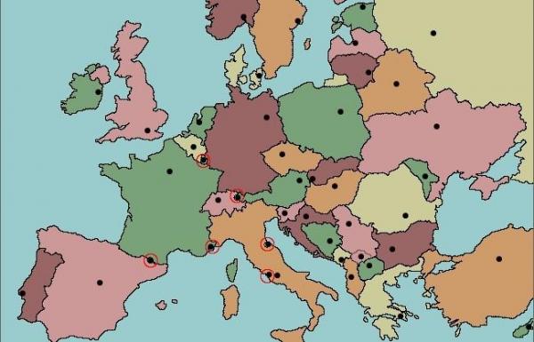 TEST: Cunoașteți capitalele acestor 26 de țări din Europa?