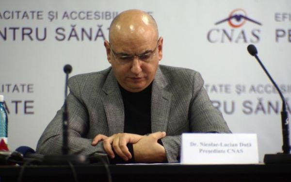 Fostul preşedinte al CNAS, Lucian Duţă, acuzat de luare de mită şi pus sub control judiciar