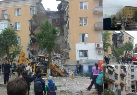 Cel puţin DOI MORŢI într-o puternică EXPLOZIE care a dărâmat un bloc la Volgograd, în Rusia (VIDEO)