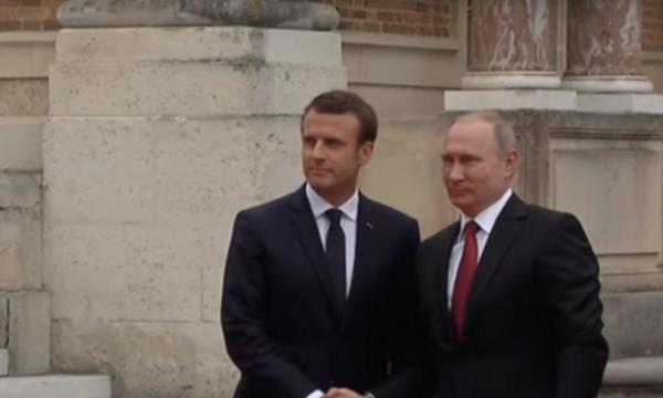 ACUZAŢII GRAVE aduse de preşedintele Franţei, la prima întâlnire cu Vladimir Putin: ”Vom spune lucrurilor pe nume. În faţa acestui lucru nu voi ceda nimic” (VIDEO)