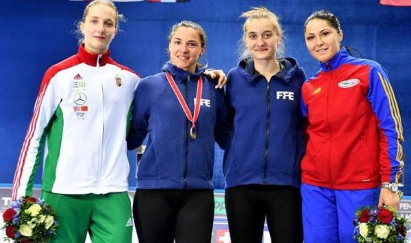 Medalie de bronz pentru Bianca Pascu, la sabie, la Campionatele Europene de scrimă