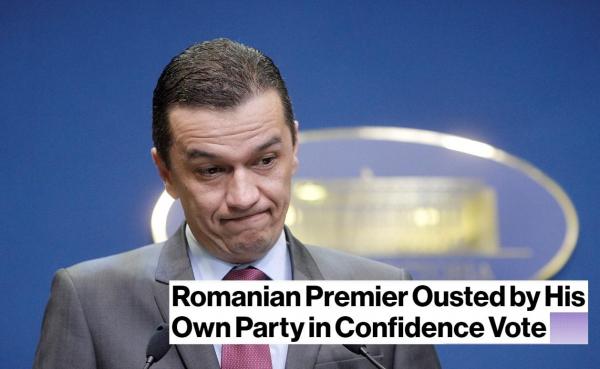 Moţiunea de cenzură, în ochii presei internaţionale: "Şi-au dat jos propriul guvern!"