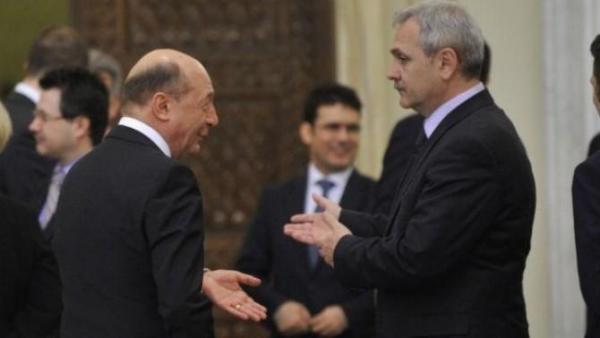 Traian Băsescu îl face praf pe Liviu Dragnea: "El e doar viclean, extrem de lipicios, unsuros chiar. A fost un baronaş al PD"