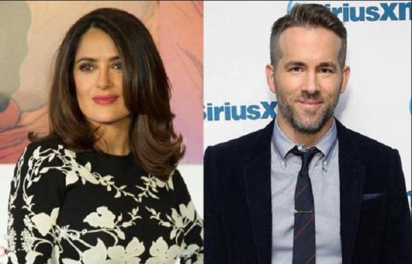 "Când prietenii te invită la cină și tu ajungi să faci toată treaba". Salma Hayek, în rolul de bonă și bucătăreasă în casa actorului Ryan Reynolds (FOTO)