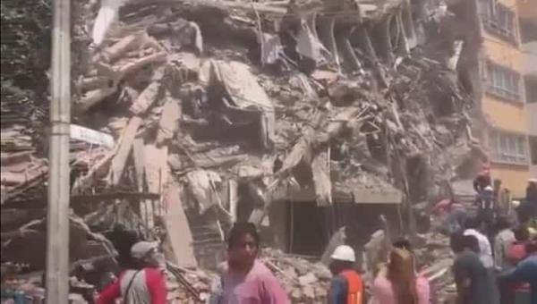Coincidență INCREDIBILĂ. Seismul devastator din Mexic din această seară a lovit EXACT în ziua în care se comemora MARELE CUTREMUR din 1985, cel mai devastator din istoria Americilor (VIDEO)