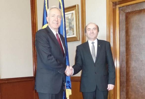 Reacţia Ministerului Justiţiei după întâlnirea lui Tudorel Toader cu ambasadorul SUA: "o discuţie fructuoasă"