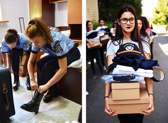 Prima zi la Academia de Poliție: 'E ca în filmele cu pușcași marini, dar eu mă simt ca Marin Pușcașu'