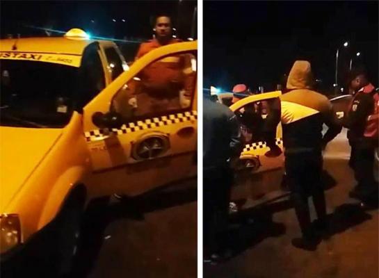 Un taximetrist a fost bătut de trei şoferi Uber în faţa unui club din Bucureşti (Video)