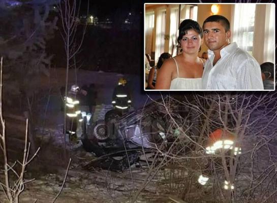 Un bărbat din Suceava s-a urcat beat la volan şi şi-a ucis soţia într-un grav accident (Foto)
