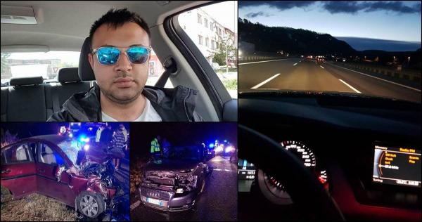 Tânărul care a provocat tragedia din Timiş nu era la primul Live pe Facebook la volan. Florin a zburat prin parbriz, o fetiță a fost ucisă