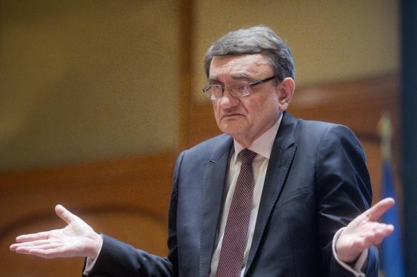 Avocatul Poporului, Victor Ciorbea, la Palatul Parlamentului