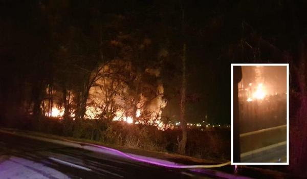 Mai multe explozii la Sibiu, unde 200 de pompieri încearcă să stingă incendiul de la un depozit de uleiuri