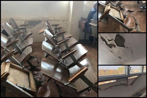 Imagini horror în sala de examen auto de la Poliția din Târgoviște. Candidații susțin examenul în condiții greu de imaginat (Video)