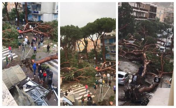Tornade devastatoare au lovit Italia, oraşe aproape în ruine (Video)