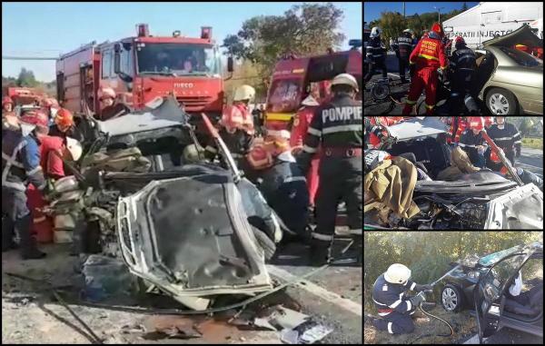 Doi oameni au murit și 6 sunt raniti dupa ce un olandez a adormit la volan, la Breaza