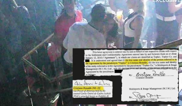 A fost publicat contractul semnat de Cristiano Ronaldo, prin care i-a cumpărat tăcerea lui Kathryn Mayorga, femeia care-l acuză că a violat-o
