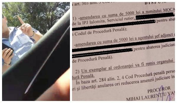 Un procuror din Slobozia a amendat procurorii care l-au amendat