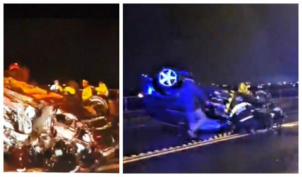 Accident grav la Constanţa, 2 morţi, un copil de 3 ani transportat de urgenţă la spital (Video)