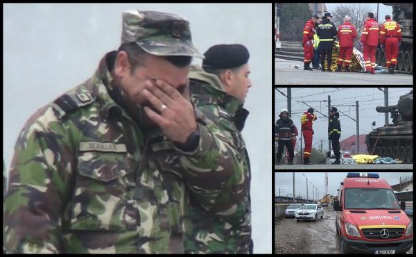 Imagini coplesitoare dupa ce un militar s-a electrocutat la Alba Iulia