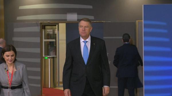 Klaus Iohannis la summitul de la Bruxelles privind Brexit