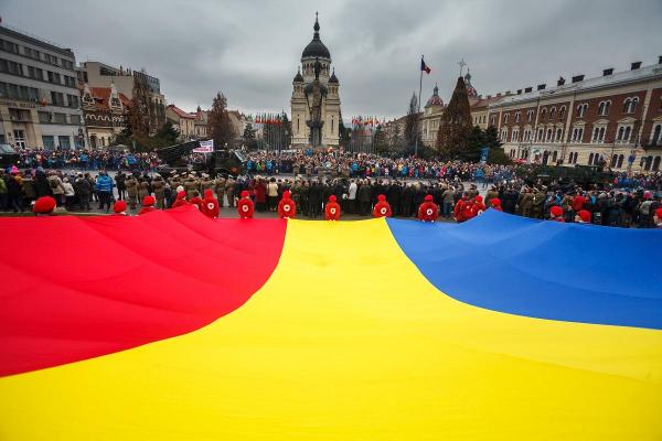 Militari la parada de la Cluj-Napoca