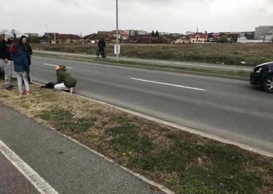 Fetița de 8 ani din Oradea, în comă profundă după ce a fost spulberată de o mașină. Copila se întorcea din parc cu sora mai mare
