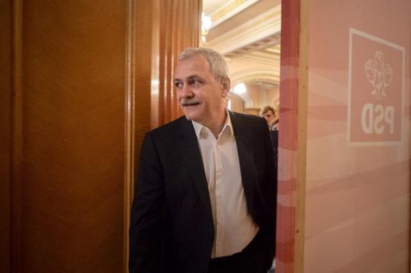 Liviu Dragnea, preşedintele PSD, la Palatul Parlamentului