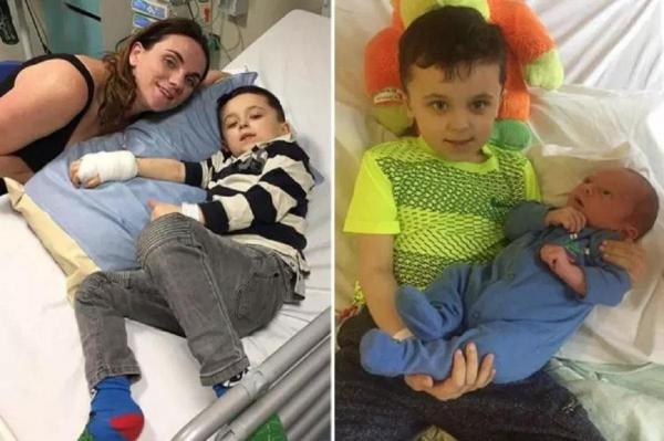 O mamă a aflat că fiul ei de 6 ani are cancer, când avea contracţii