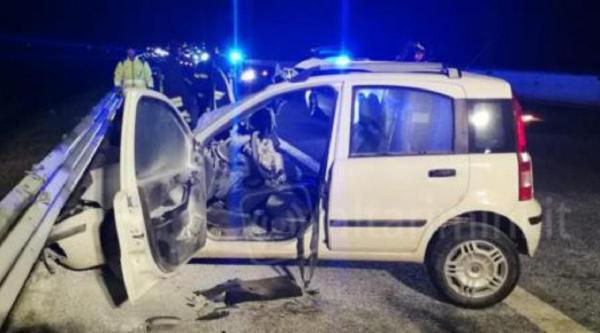 S-a întâmplat pe autostrada A 14 Bologna-Taranto, între Valle del Rubicone e Rimini Nord