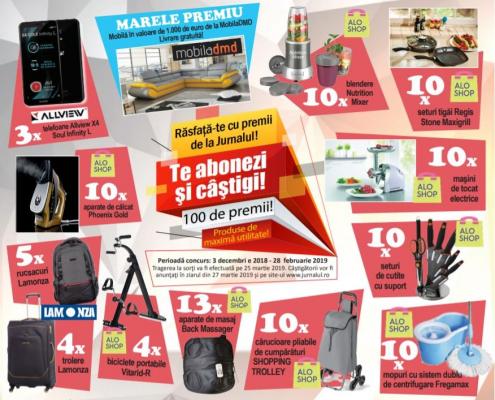 Premii la abonament Jurnalul