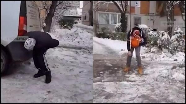 Fenomenul 'Zombie' în Timişoara. Imagini înforătoare cu doi tineri narcomani paralizaţi (Video)