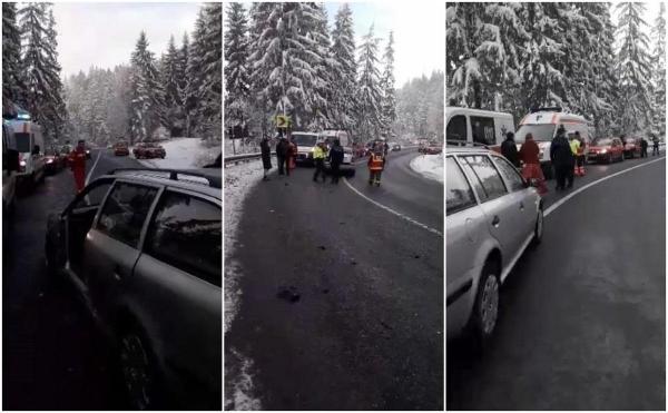 Accident cu opt victime la Tuşnad. A fost declanşat Planul roşu de intervenţie