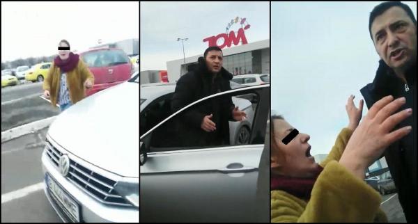 Inspector OPC, bătut, umilit, înjurat şi scuipat de un şofer într-o parcare din Constanţa. "Plânge copilul, ai speriat copiii!" (Video)