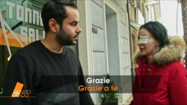 Alina Emilia Pavel și patronul italian care a salvat-o