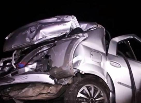 Accidentul din Merei în care a murit un jandarm, surprins de camerele de supraveghere (Imagini dramatice)