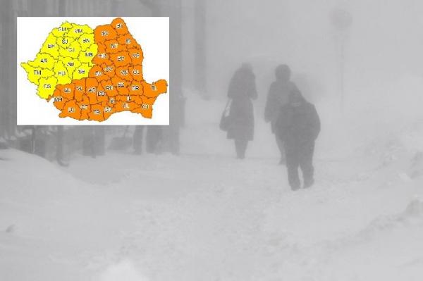 Prognoza meteo ANM, modificată. Tocmai s-au anunţat -22 de grade în martie