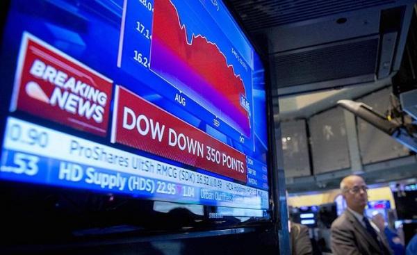 Dezastru pe bursa de pe Wall Street. Dow Jones a înregistrat a doua cea mai mare scădere într-o singură zi din istorie