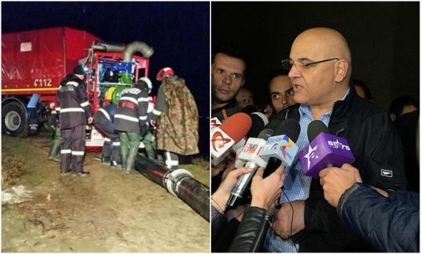 Risc de evacuare forţată în Covasna, din cauza inundaţiilor! Raed Arafat: "Populaţia nu colaborează cu pompierii. Nu e ok!" (Video)