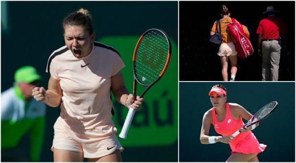 De ce a pierdut Simona Halep la Miami, în faţa polonezei Agnieszka Radwanska. Românca, defavorizată de organizatori! (Video)