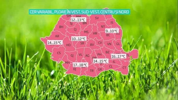 Vremea 27, 28 şi 29 martie 2018. Meteorologii ANM anunţă schimbări abrupte de temperatură