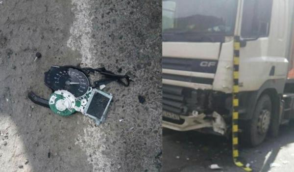 Accident groaznic pe Valea Oltului. Un tânăr a sfârşit tragic din cauza vitezei, sub roţile unui TIR