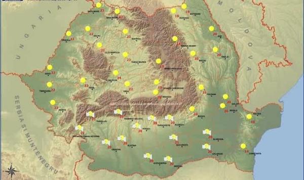 Vremea 8, 9 şi 10 aprilie 2018. Prognoza meteo pentru Noaptea de Înviere şi zilele de Paşte