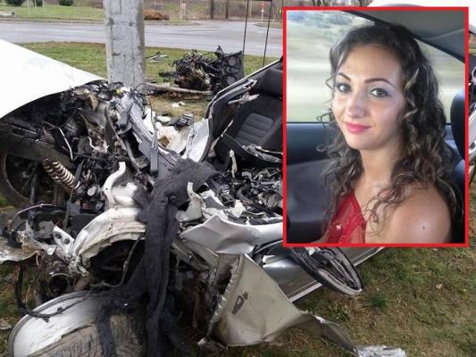 Strigăt de ajutor pentru Alina, în prima zi de Paște. Tânăra mamă a suferit răni grave după ce un polițist de frontieră s-a izbit cu mașina de un stâlp, la Oradea