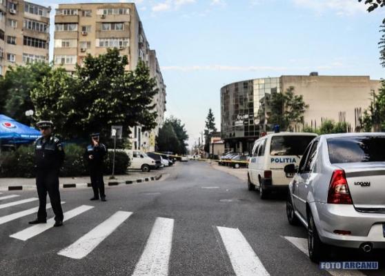 Femeia care a sunat la 112 şi a anunţat că e o bombă care va exploda într-o bancă din Giurgiu a fost ridicată de poliţişti