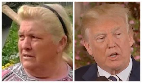 Donald Trump are o sosie. O cheamă Dolores şi e fermieră în Spania. Femeia seamănă perfect cu preşedintele american