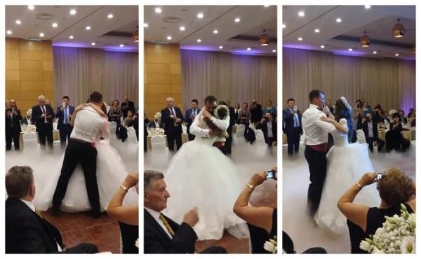 Nunta lui Marian Godină. Înregistrarea cu dansul mirilor face furori (Video)