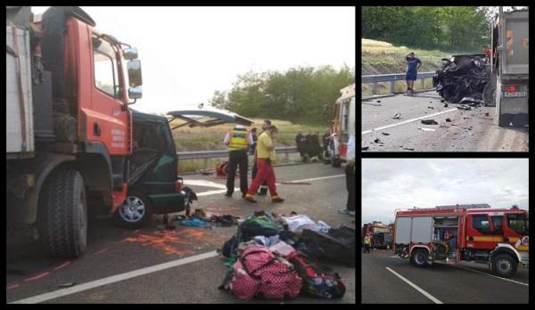 MAE, anunţ de ultimă oră despre accidentul cu 9 români morţi în Ungaria: "Toate cele nouă victime ale accidentului au fost identificate"