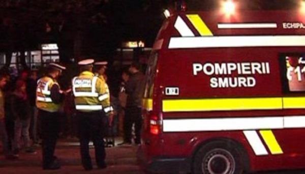 Accident bizar între un şofer beat şi un pieton, la fel de beat. Lovit de maşină, a refuzat să fie transportat la spital