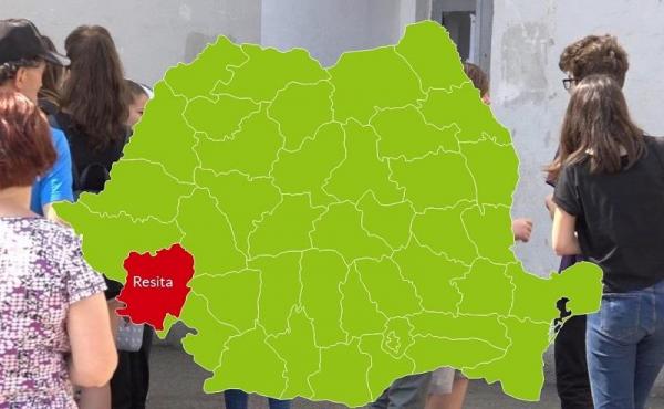 Harta cu rezultatele la Evaluare Naţională în Reşiţa, Caraș-Severin
